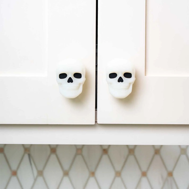 Halloween Wardrobe Drawer Skull Gingerbread House Door Handle Home Decor