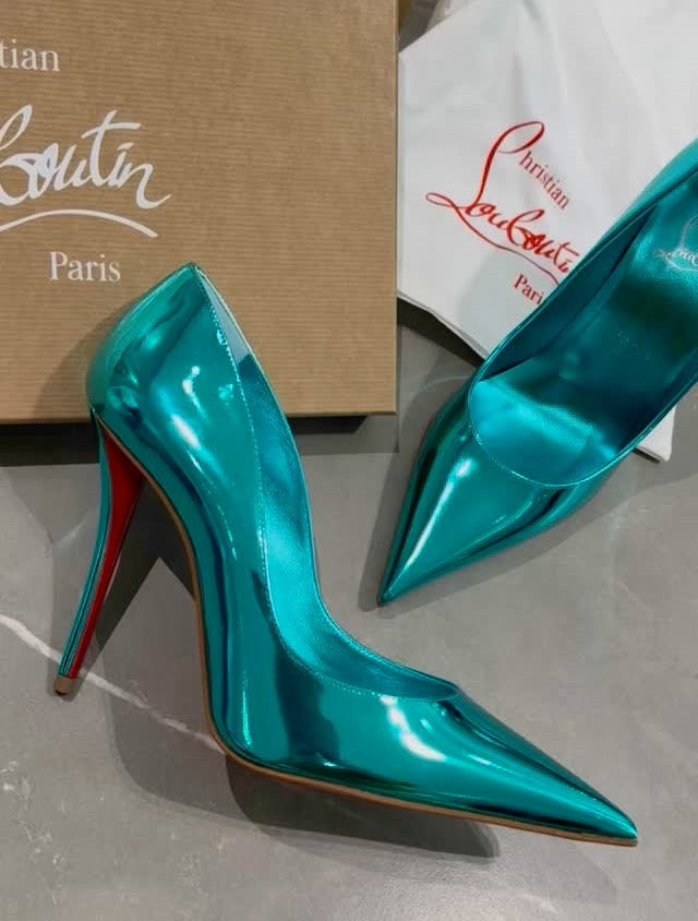 Minimalist Patent Leather Heels