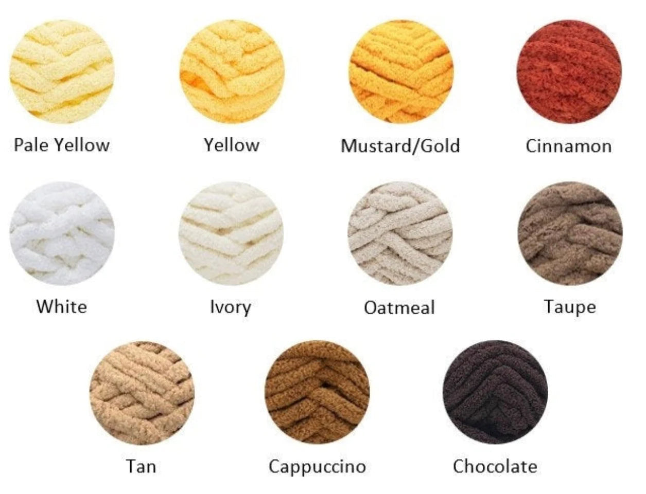 Solid Chunky Bucket Hat