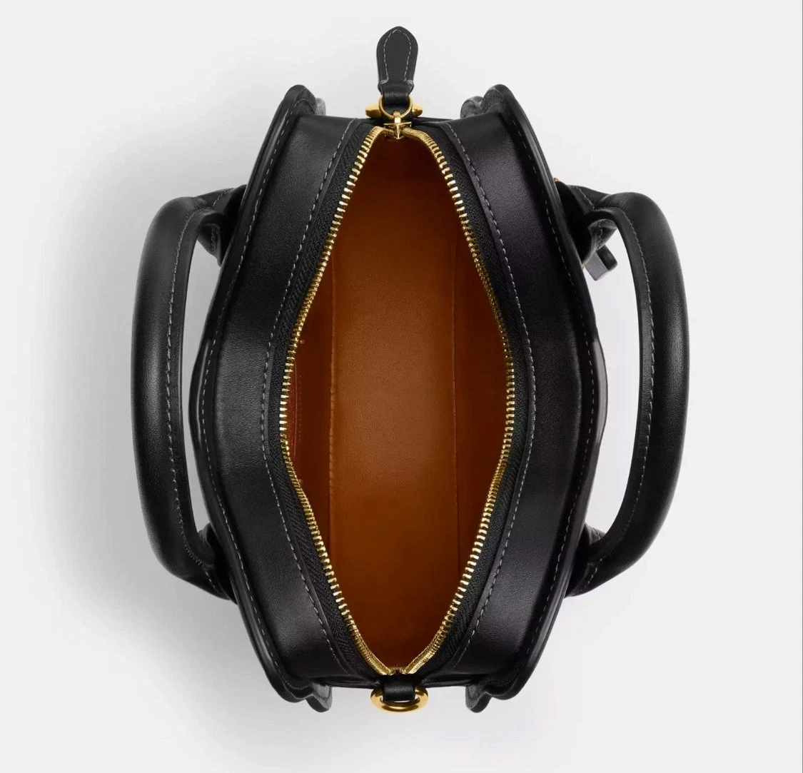 Halloween Cat Head Crossbody Bag Purse Black Leather Handbag