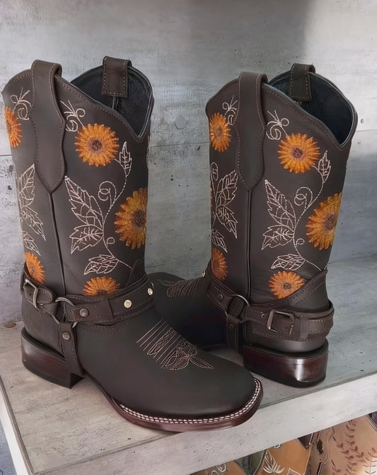 Sunflower Vintage Western Boots