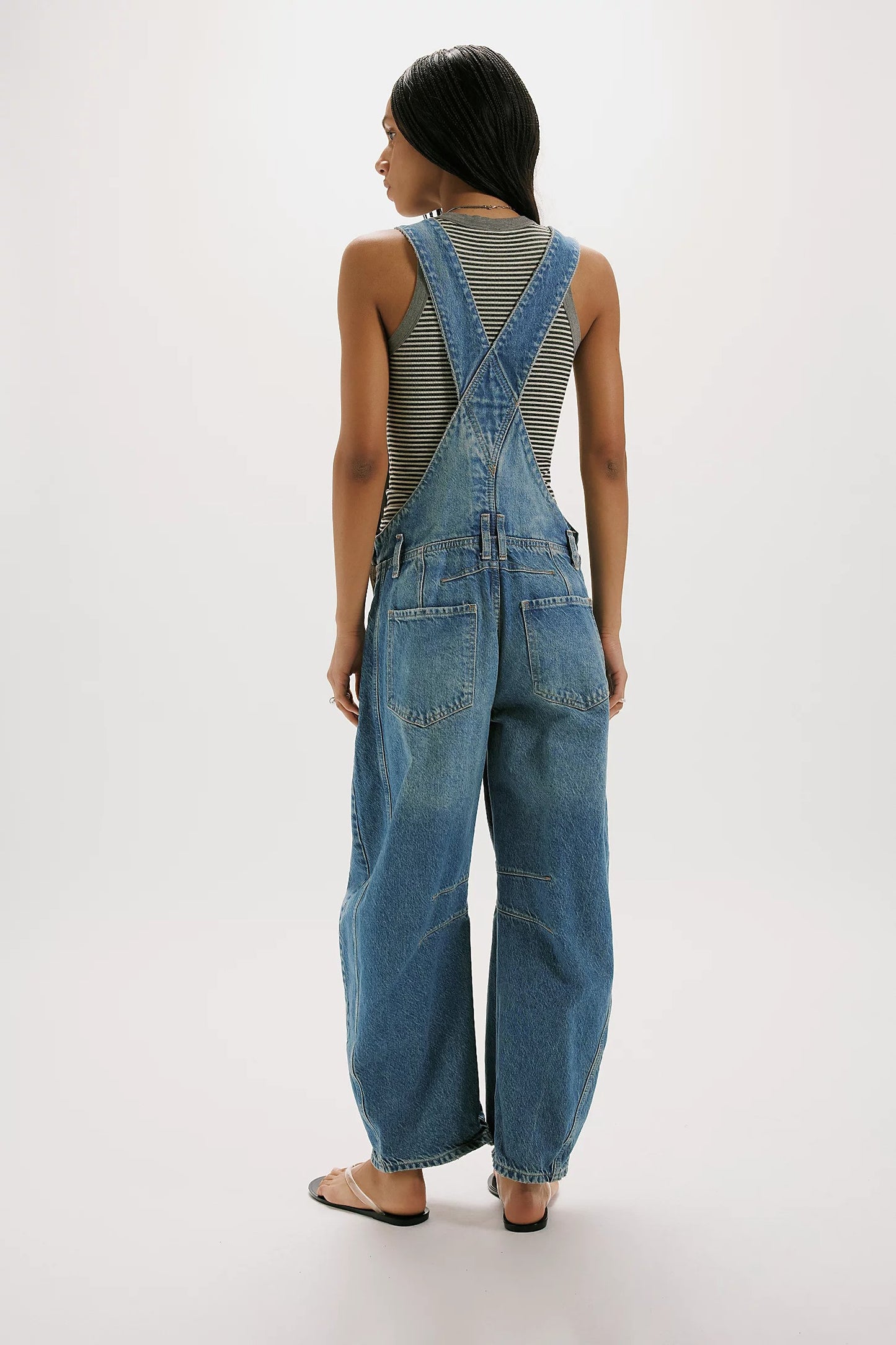 Good Luck Barrel Overalls