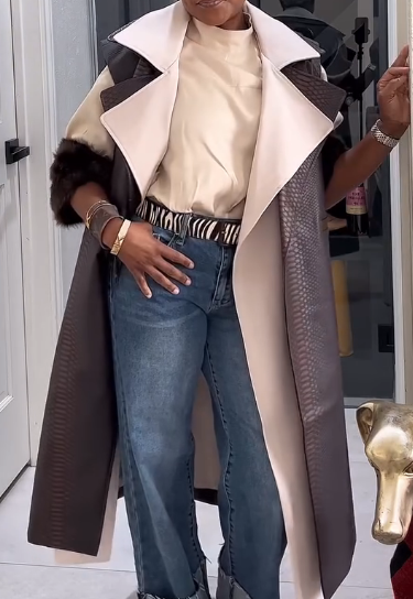 Double Collar Vest Coat