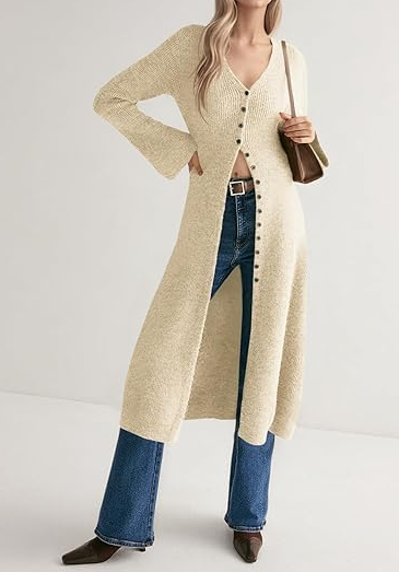 Comfy Flattering Casual Cardigan