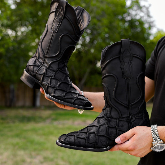 Matte Pirarucu Boots