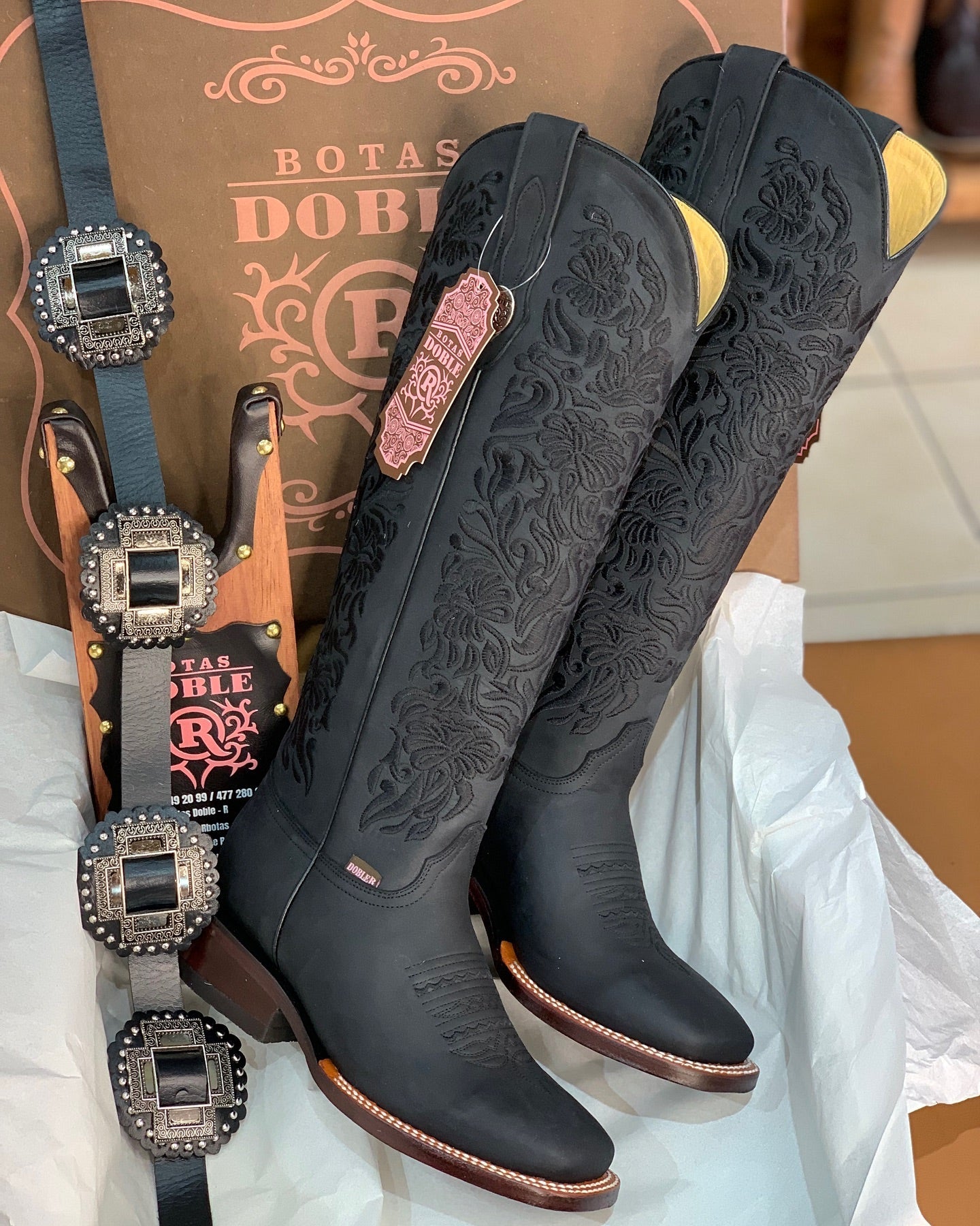 VALENCIA Cowhide Boots