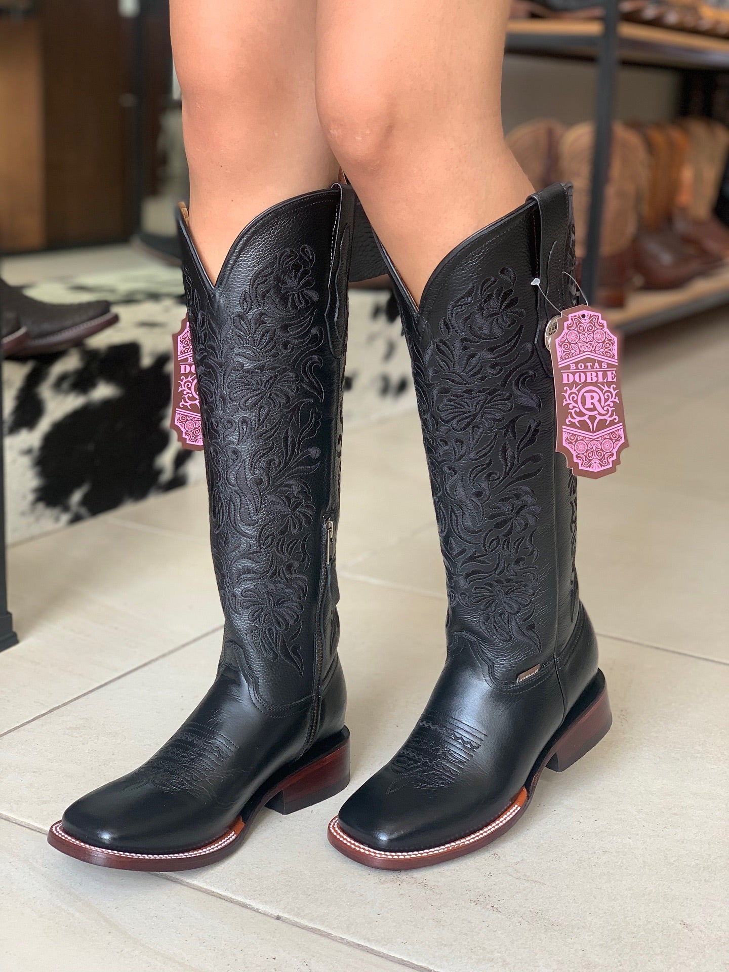 VALENCIA Cowhide Boots