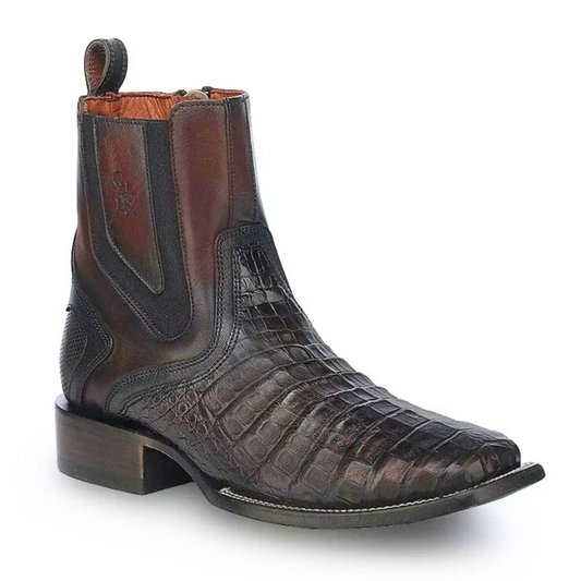 Handmade Caiman Alligator Leather Boots
