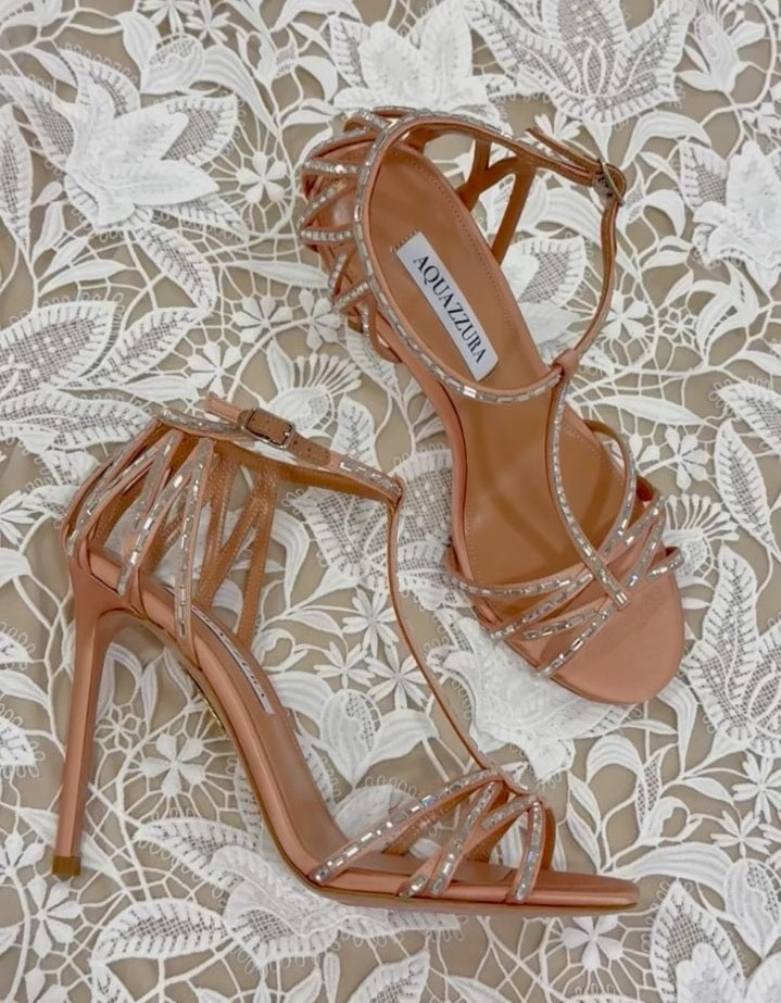 Casual High-Heel Sandals