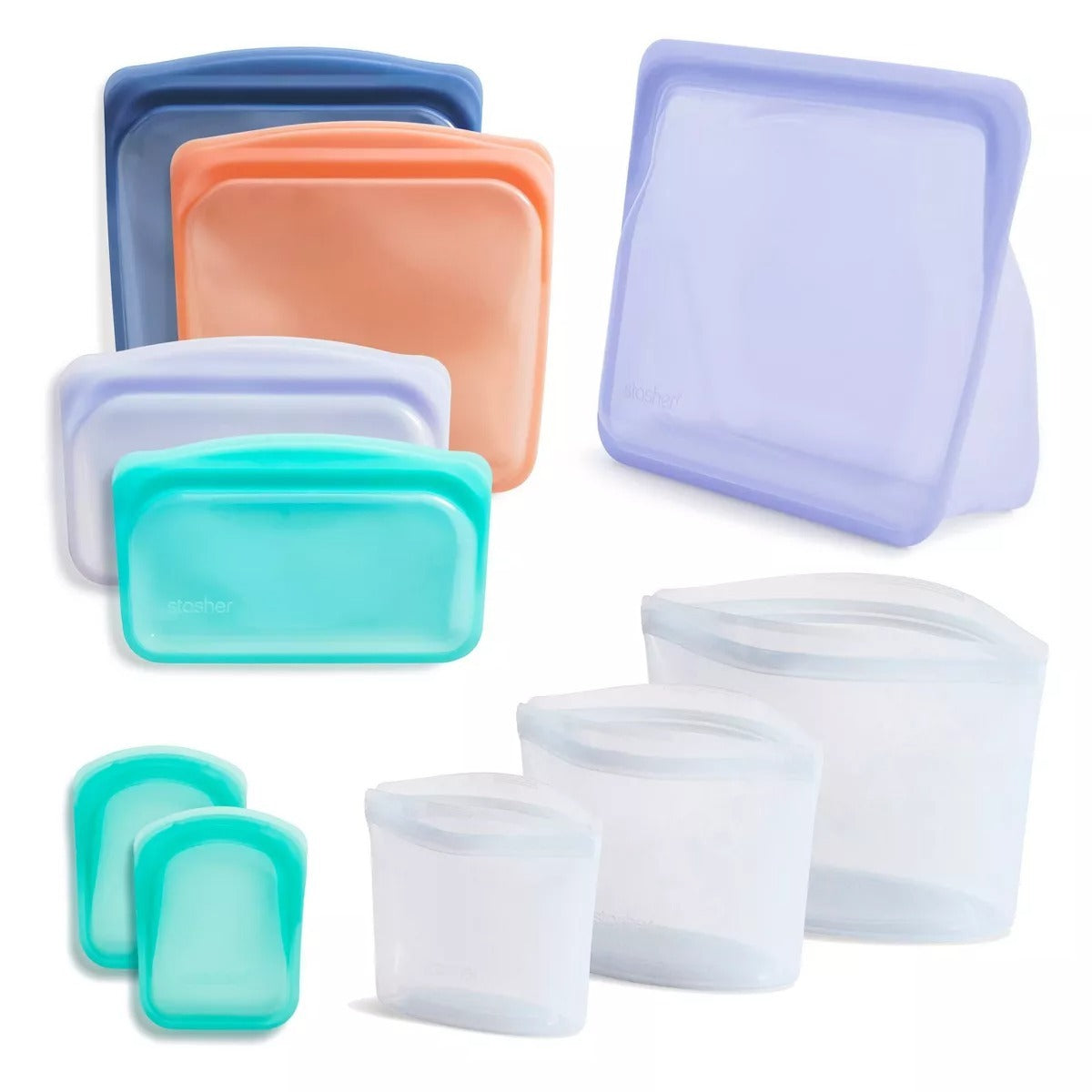 Reusable Bags Multi-Color Starter Kit