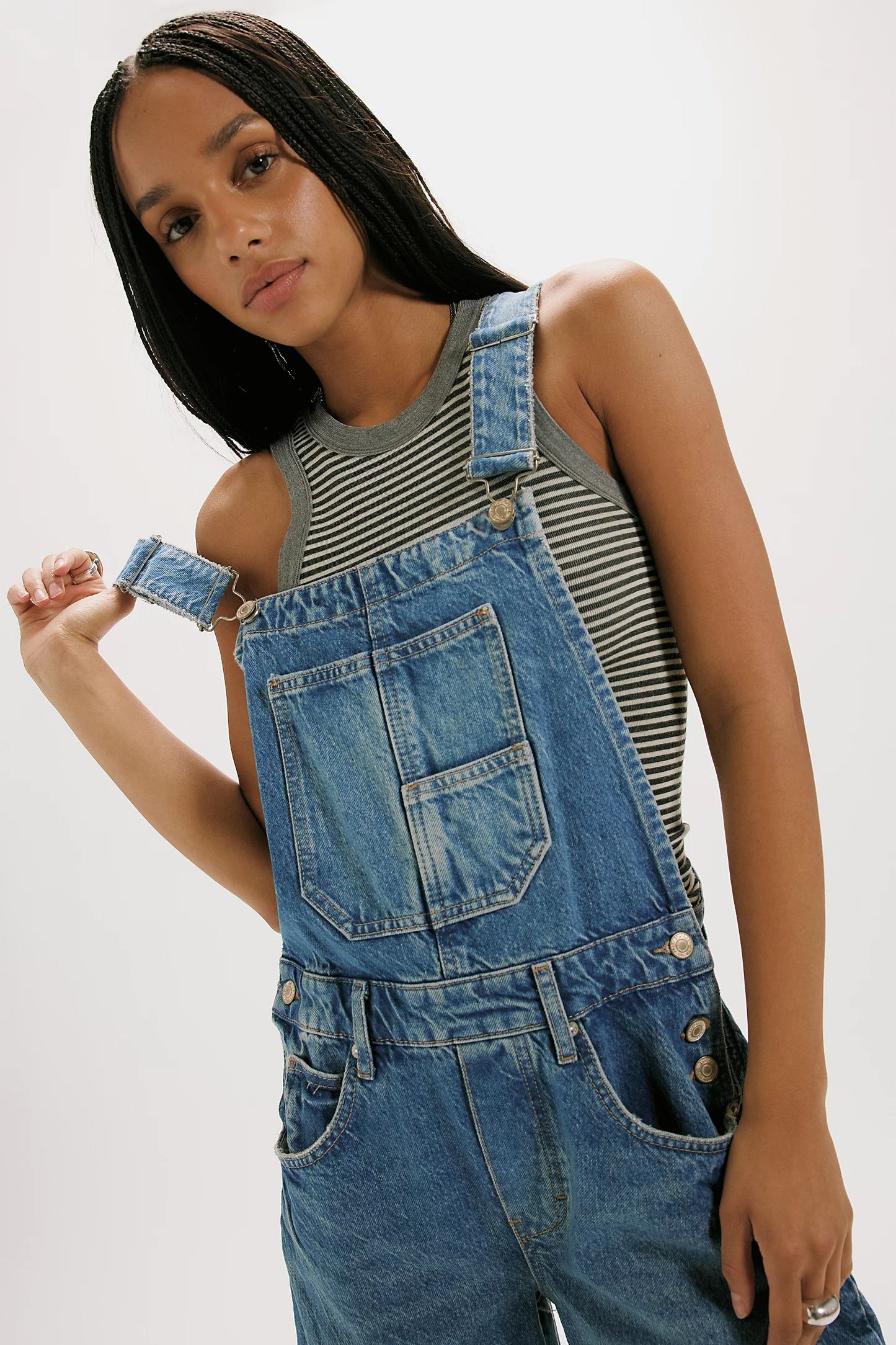 Good Luck Barrel Overalls