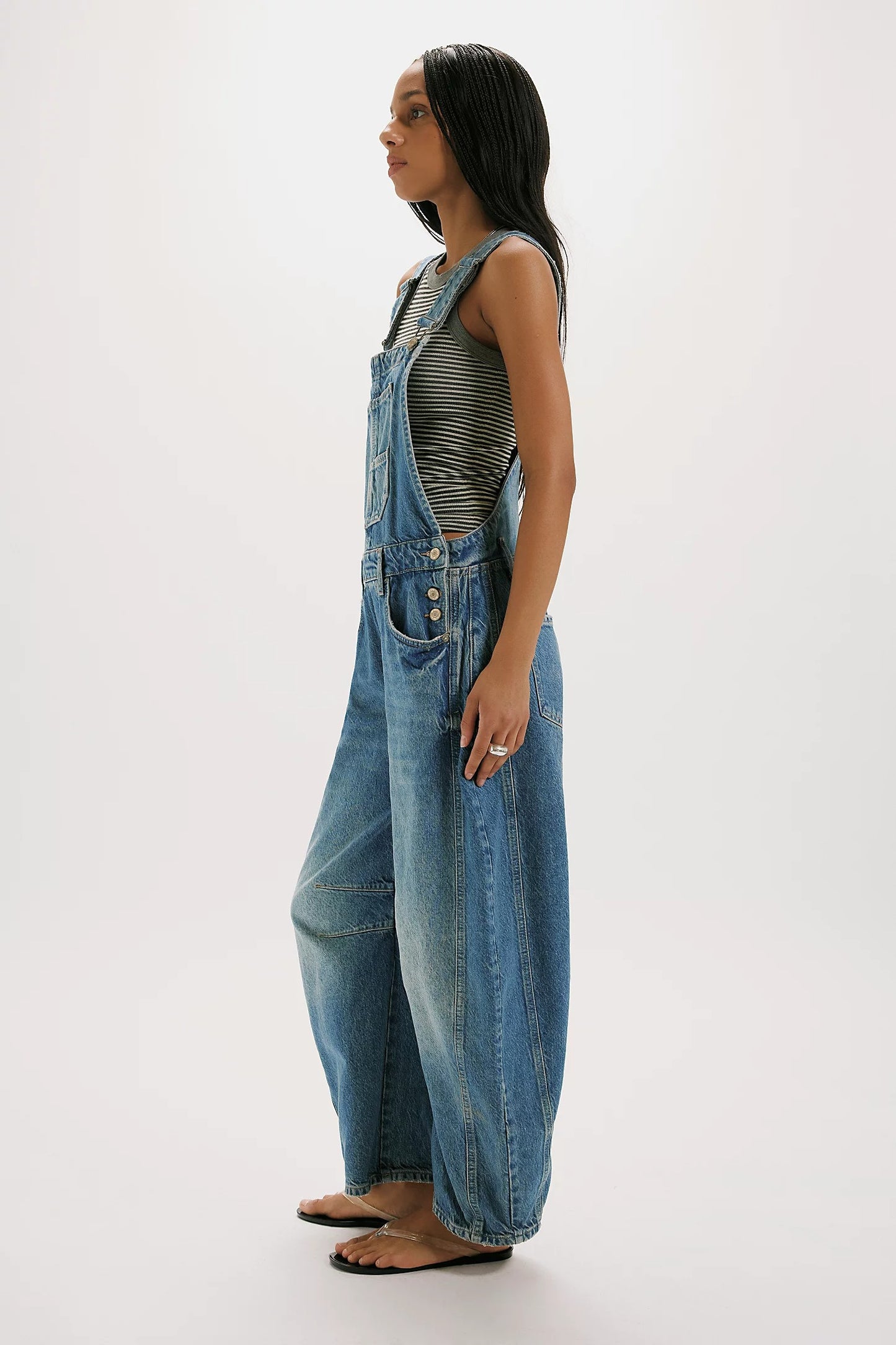 Good Luck Barrel Overalls
