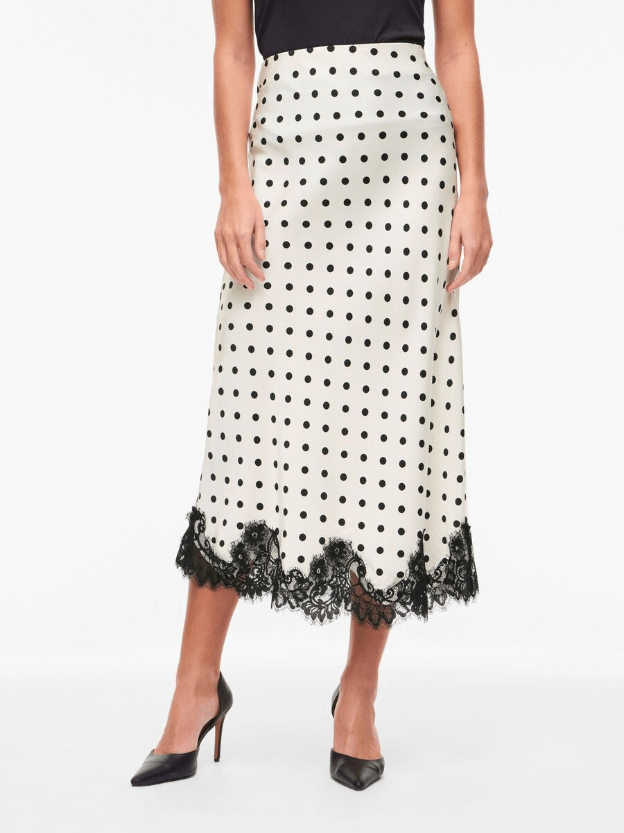 VIDOTA Polka Dot Maxi Skirt