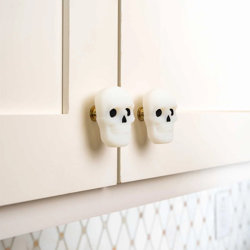Halloween Wardrobe Drawer Skull Gingerbread House Door Handle Home Decor