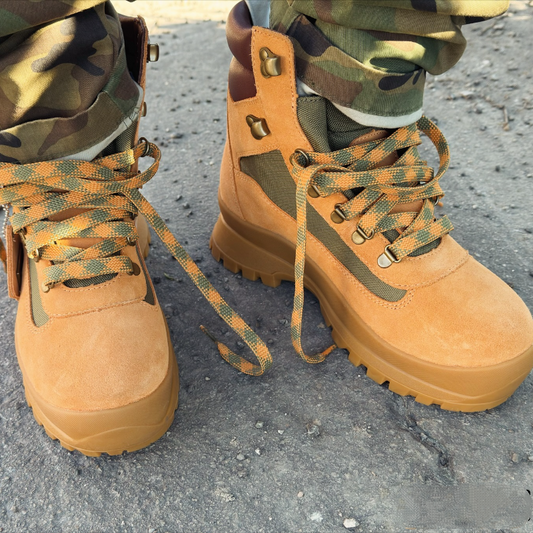 Men's Classic High-Top Lace-Up Work Boots