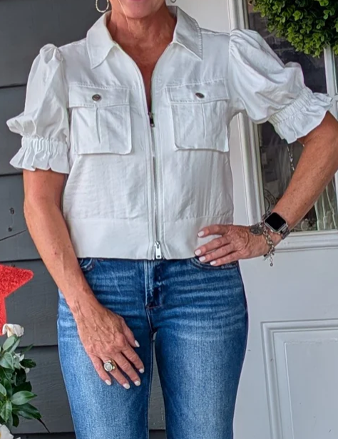 Casual Pockets Jacket