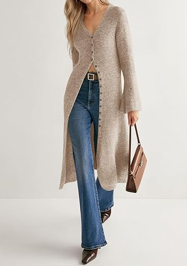 Comfy Flattering Casual Cardigan