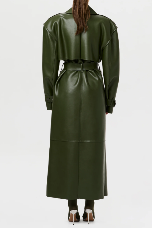 Fancy Fall Leather Coat