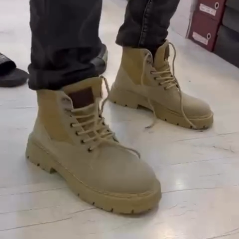 Men's Classic Lace-Up Work Boots