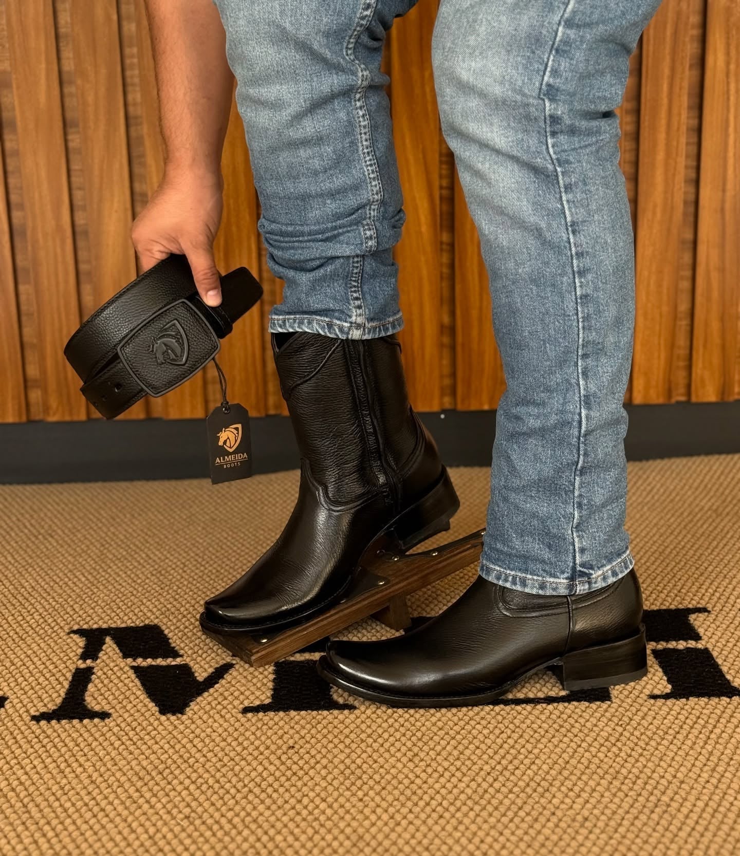 Handcrafted Vintage Deerskin Gala Boots